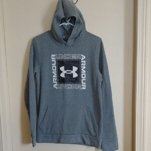 Under Armour Boy's Gray Hoodie